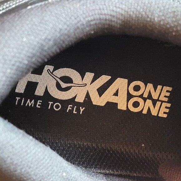 HOKA One One Bondi 7 Wide Walking Running Gym Shoes 1110531 Black Mesh Men's 10D - Picture 9 of 10